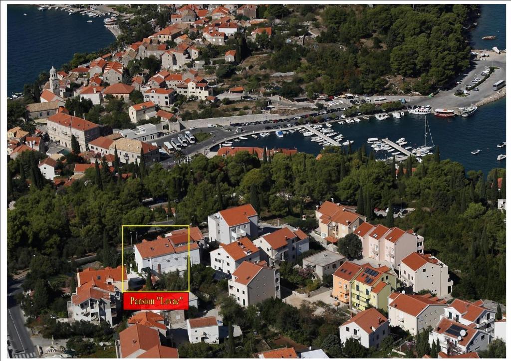 Pansion Lovac Hotel Cavtat Eksteriør billede